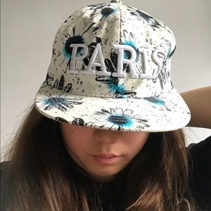 Cute flower pattern SnapBack hat